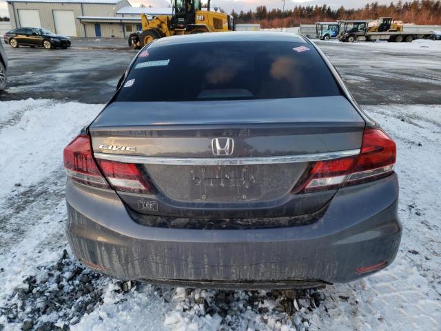 19XFB2F79FE282997 - 2015 HONDA CIVIC SE GRAY photo 6