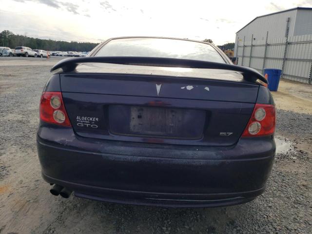 6G2VX12G04L203273 - 2004 PONTIAC GTO PURPLE photo 10