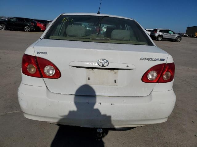 1NXBR30E75Z488032 - 2005 TOYOTA COROLLA CE WHITE photo 6