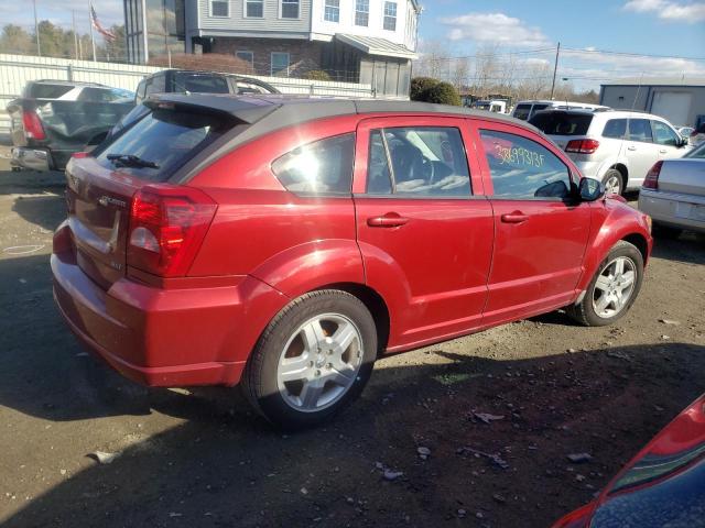 1B3HB48A39D164397 - 2009 DODGE CALIBER SXT RED photo 3