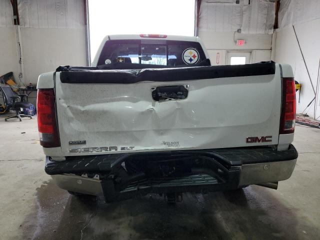 3GTP2WE36BG282738 - 2011 GMC SIERRA K1500 SLT WHITE photo 6