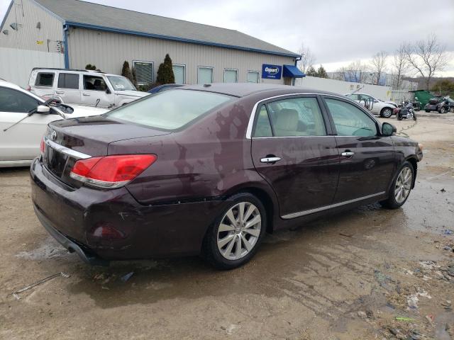 4T1BK3DB3BU434467 - 2011 TOYOTA AVALON BASE 栗色 照片 3