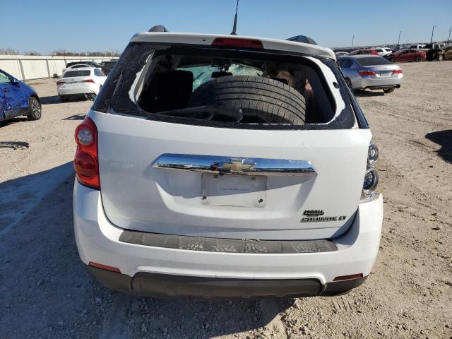 2GNALDEC9B1272504 - 2011 CHEVROLET EQUINOX LT WHITE photo 6