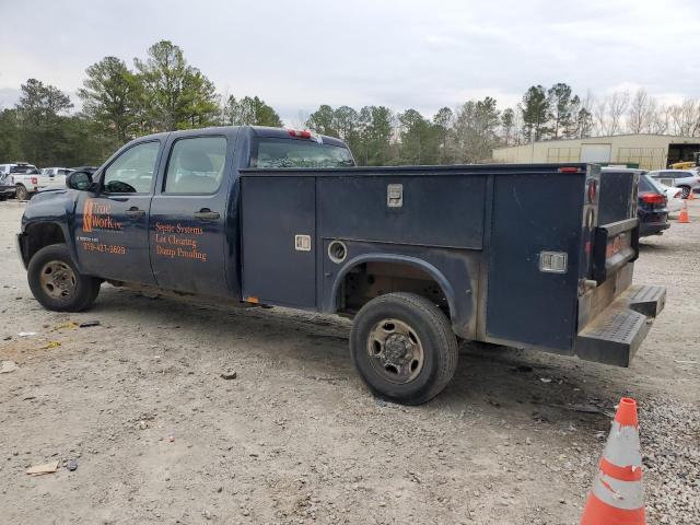 1GBHC33K68F215016 - 2008 CHEVROLET SILVERADO BLUE photo 2