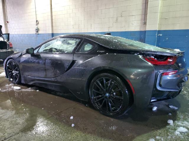 WBY2Z4C54K7D08426 - 2019 BMW I8 GRAY photo 2