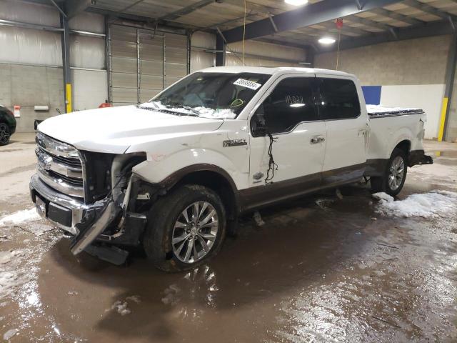 1FTFW1EG7GFC50380 - 2016 FORD F150 SUPERCREW WHITE photo 1