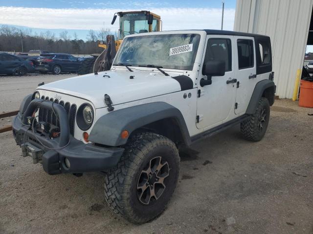 1C4BJWDG8DL511010 - 2013 JEEP WRANGLER U SPORT თეთრი ფოტო 1