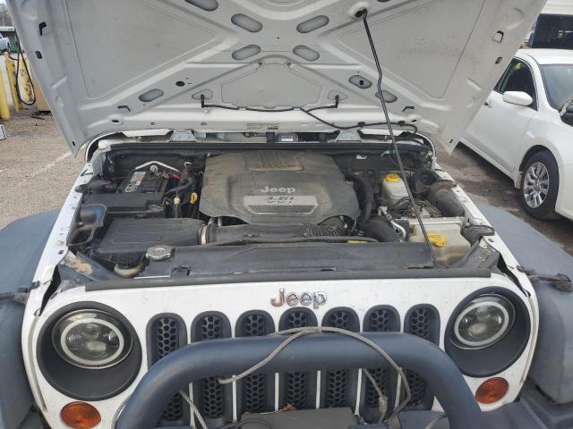 1C4BJWDG8DL511010 - 2013 JEEP WRANGLER U SPORT თეთრი ფოტო 12