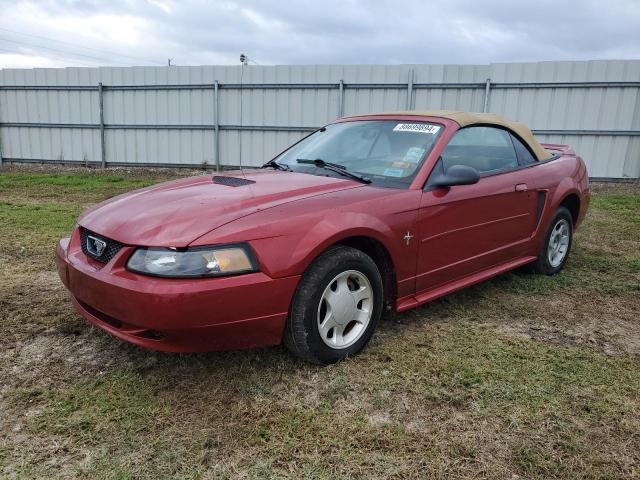 1FAFP4449YF270420 - 2000 FORD MUSTANG RED photo 1
