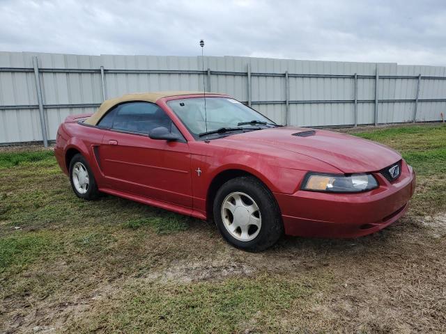 1FAFP4449YF270420 - 2000 FORD MUSTANG RED photo 4