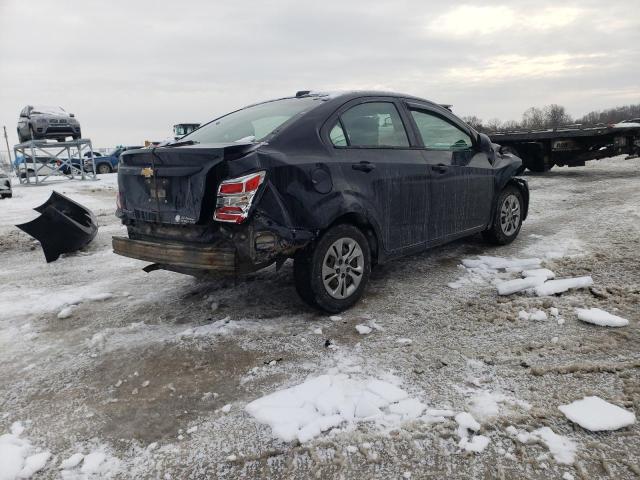 1G1JA5SH9H4165799 - 2017 CHEVROLET SONIC LS BLACK photo 3