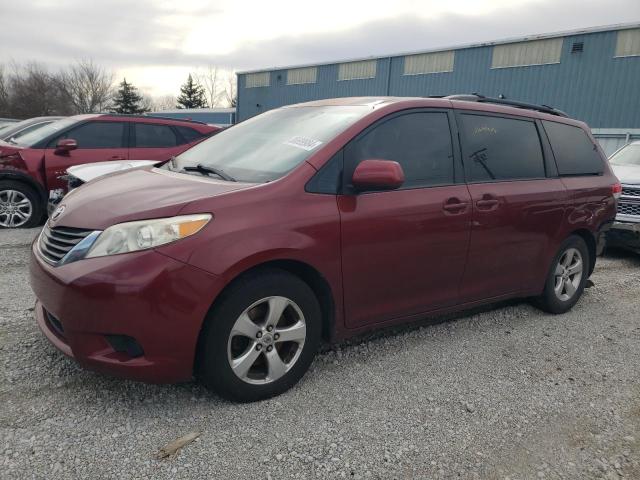 5TDKK3DC5BS117503 - 2011 TOYOTA SIENNA LE BURGUNDY photo 1