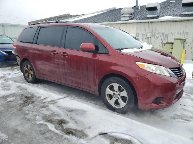 5TDKK3DC5BS117503 - 2011 TOYOTA SIENNA LE BURGUNDY photo 4