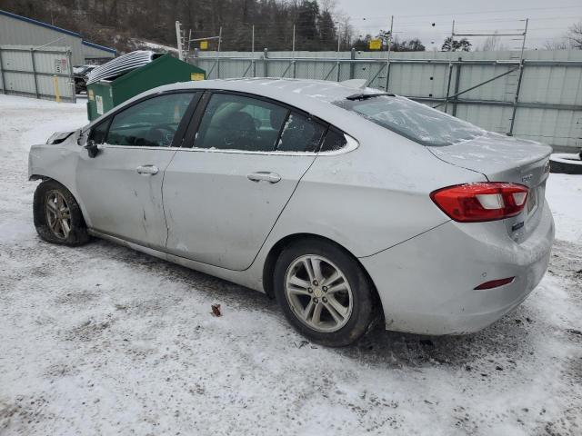 1G1BE5SM5G7291757 - 2016 CHEVROLET CRUZE LT SILVER photo 2