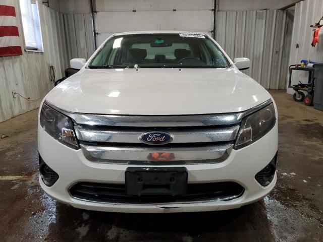 3FAHP0HA0CR101500 - 2012 FORD FUSION SE WHITE photo 5