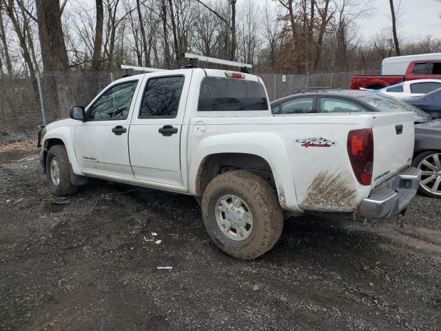 1GTDT136048180005 - 2004 GMC CANYON WHITE photo 2