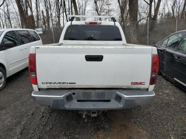 1GTDT136048180005 - 2004 GMC CANYON WHITE photo 6