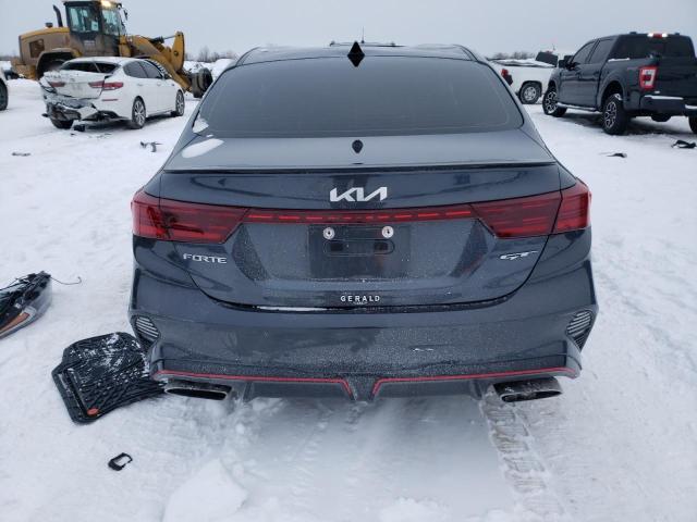 3KPF44AC9PE566013 - 2023 KIA FORTE GT GRAY photo 6