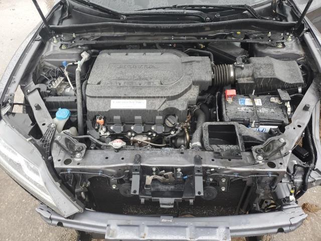 1HGCT2B9XGA005921 - 2016 HONDA ACCORD EXL GRAY photo 11