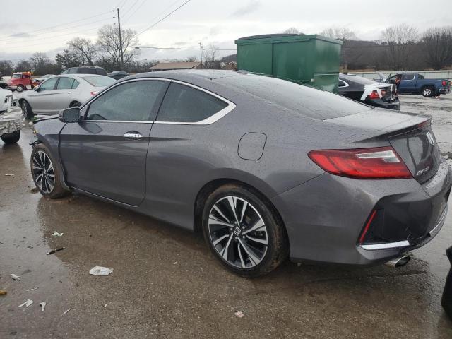 1HGCT2B9XGA005921 - 2016 HONDA ACCORD EXL GRAY photo 2