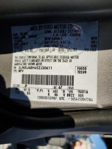 5LMEU68H45ZJ30611 - 2005 LINCOLN AVIATOR 银色 照片 13