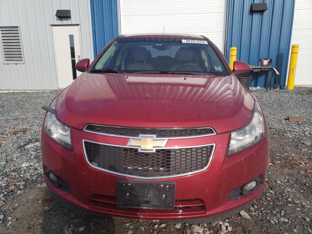 1G1P75SZ9E7427154 - 2014 CHEVROLET CRUZE RED photo 5