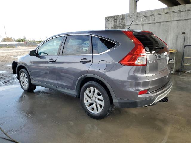 3CZRM3H55GG716227 - 2016 HONDA CR-V EX GRAY photo 2