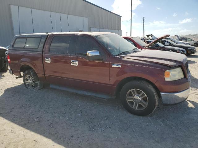 1FTRW12WX6FA68857 - 2006 FORD F150 SUPERCREW BURGUNDY photo 4