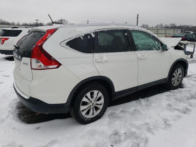 5J6RM4H76CL048393 - 2012 HONDA CR-V EXL WHITE photo 3