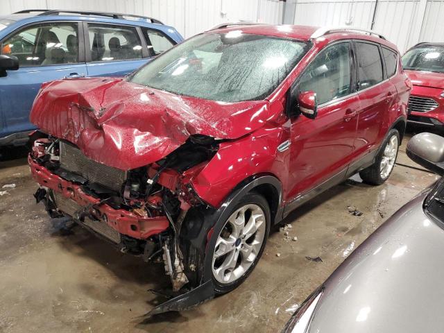 1FMCU9J92GUC59333 - 2016 FORD ESCAPE TITANIUM RED photo 1