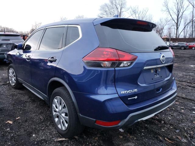 KNMAT2MVXKP535389 - 2019 NISSAN ROGUE S BLUE photo 2