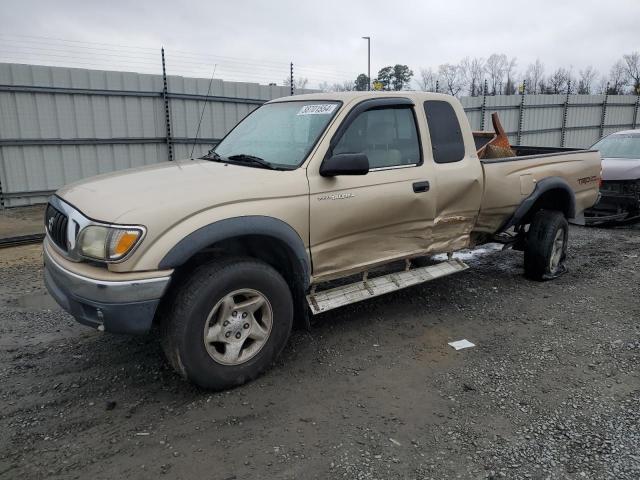 5TESM92N22Z089759 - 2002 TOYOTA TACOMA XTRACAB PRERUNNER GOLD photo 1