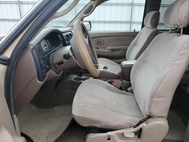 5TESM92N22Z089759 - 2002 TOYOTA TACOMA XTRACAB PRERUNNER 金色 照片 7