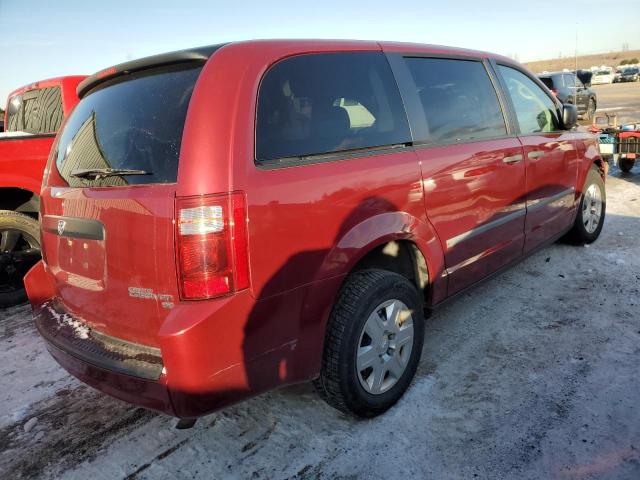 2D4RN4DE5AR476888 - 2010 DODGE GRAND CARA SE MAROON photo 3