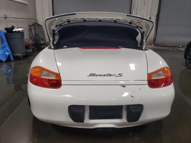 WP0CB2980YU660684 - 2000 PORSCHE BOXSTER S WHITE photo 6