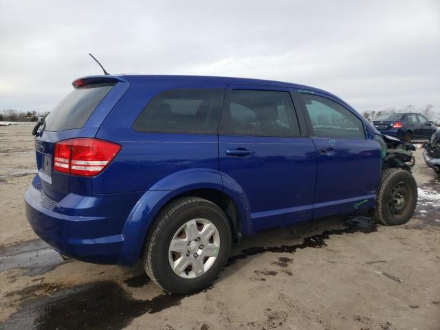 3C4PDCAB7CT265428 - 2012 DODGE JOURNEY SE BLUE photo 3