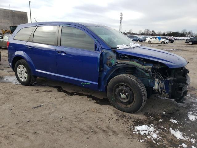 3C4PDCAB7CT265428 - 2012 DODGE JOURNEY SE BLUE photo 4