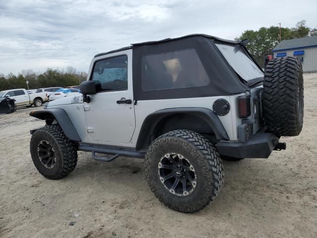 1C4AJWAG7CL231920 - 2012 JEEP WRANGLER SPORT SILVER photo 2