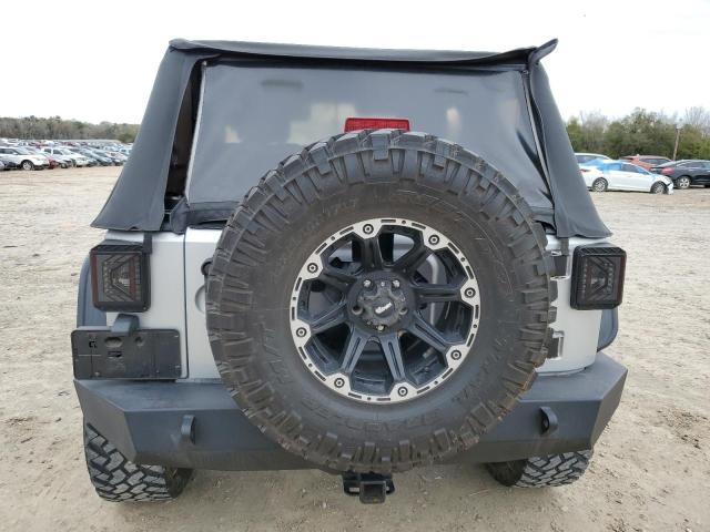 1C4AJWAG7CL231920 - 2012 JEEP WRANGLER SPORT SILVER photo 6