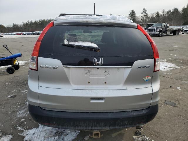 2HKRM4H79CH627596 - 2012 HONDA CR-V EXL SILVER photo 6