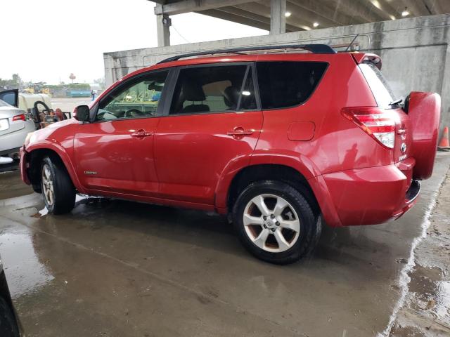 JTMYF4DVXC5048465 - 2012 TOYOTA RAV4 LIMITED RED photo 2