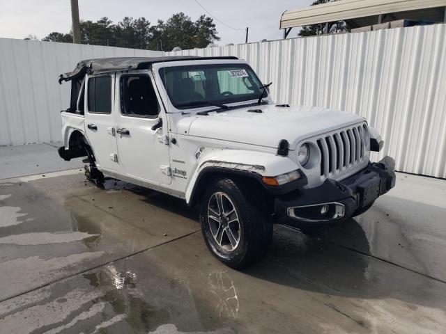 1C4HJXEN6PW574512 - 2023 JEEP WRANGLER SAHARA WHITE photo 4