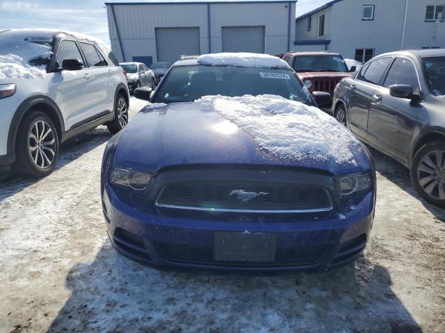 1ZVBP8AM4E5287242 - 2014 FORD MUSTANG BLUE photo 5