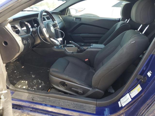 1ZVBP8AM4E5287242 - 2014 FORD MUSTANG BLUE photo 7