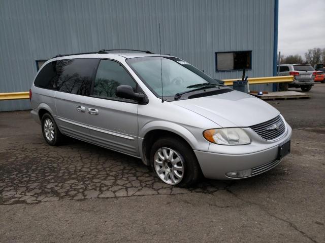 2C8GP54L31R244033 - 2001 CHRYSLER TOWN & COU LXI SILVER photo 4