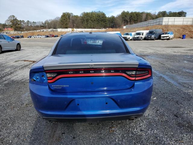 2C3CDXKT4LH127422 - 2020 DODGE CHARGER POLICE BLUE photo 6