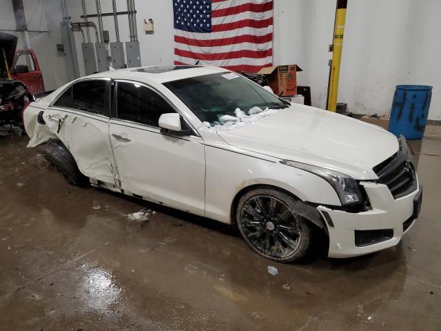 1G6AH5RXXD0137708 - 2013 CADILLAC ATS LUXURY WHITE photo 4