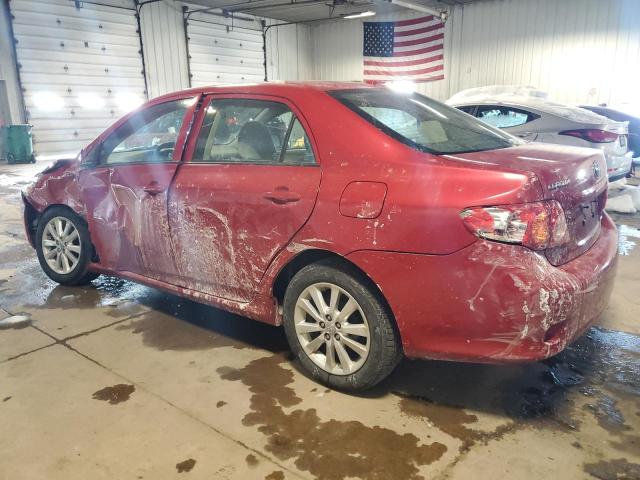 JTDBL40E799021102 - 2009 TOYOTA COROILLA BASE RED photo 2