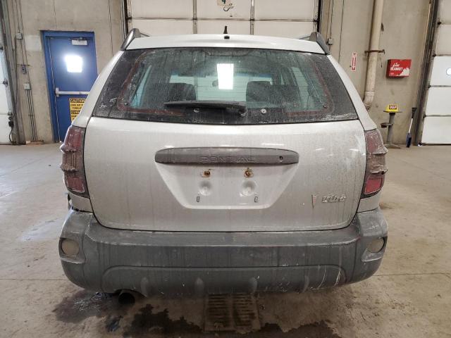 5Y2SL65886Z446161 - 2006 PONTIAC VIBE SILVER photo 6