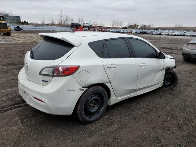 JM1BL1L79D1789537 - 2013 MAZDA 3 I WHITE photo 3